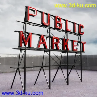LOGO,条幅,店名,宣传标语,红绿灯,公共自行车,水塔,信号接收器,天线,铁楼梯,模型合集的图片