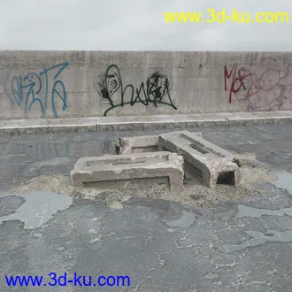 建筑垃圾,泥沙,碎石,沙石,砖头,断裂的混凝土,岩石,砖瓦,土石堆,倒塌的建筑,废弃的乱石堆,模型合集的图片