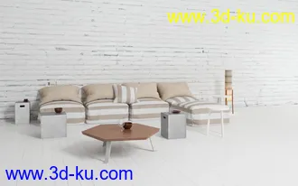 沙发,桌子,椅子,凳子,画,花盆,书,灯,相册,坐垫,电话,艺术品,茶几,茶具,模型,室内物品合集的图片32