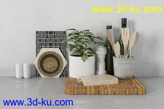勺子,叉子,碗盆,餐具,玻璃,陶瓷,铜制,盛器,调味瓶,酱油瓶,案板,隔热垫,厨房秤,茶具,模型合集的图片