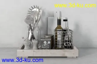 勺子,叉子,碗盆,餐具,玻璃,陶瓷,铜制,盛器,调味瓶,酱油瓶,案板,隔热垫,厨房秤,茶具,模型合集的图片