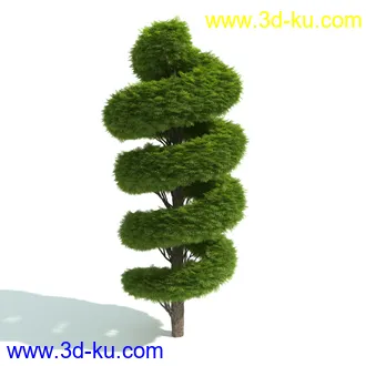 园林植物,园林园艺,草皮,树篱模型,绿篱模型,草堆,草墙,剪草,园林景观模型合集的图片