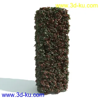 园林植物,园林园艺,草皮,树篱模型,绿篱模型,草堆,草墙,剪草,园林景观模型合集的图片