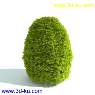 园林植物,园林园艺,草皮,树篱模型,绿篱模型,草堆,草墙,剪草,园林景观模型合集的图片