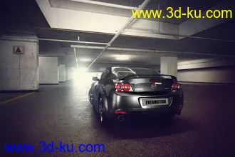 停车场,停车场出口,地下车库,地下停车场,汽车模型,3D模型的图片