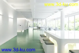 会议室,大堂模型,接待室,休息室,3D场景模型的图片